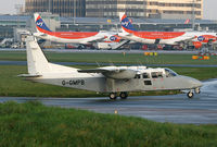 G-GMPB @ EGCC - Police Islander - by Kevin Murphy