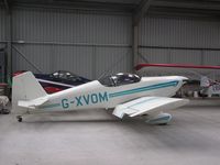 G-XVOM @ EGBG - Vans RV-6 built by Flying club member at Leicester