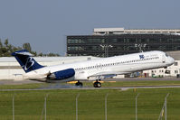 F-GMLI @ VIE - Blue Line,  McDonnell Douglas MD-83 - by Lötsch Andreas