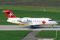 HB-JRC @ ZRH - REGA - Swiss Air Ambulance,  Canadair CL-600-2B16 Challenger 604