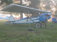 N18235 - NX18235 in the morning mist at the 2006 Pietenpol fly-in at Brodhead, WI