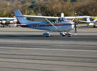 N759YX @ SZP - 1978 Cessna 182Q visitor on roll-out @ Santa Paula Airport, CA - by Steve Nation