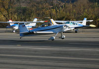 N740GB @ SZP - 1997 Blok RV-4 lifting off @ Santa Paula Airport, CA - by Steve Nation
