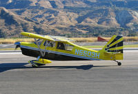 N5503H @ SZP - Monair LLC 1978 Bellanca 8KCAB taxying @ Santa Paula Airport, CA