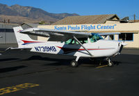 N739MB @ SZP - 1978 Cessna 172N @ Santa Paula Airport, CA - by Steve Nation