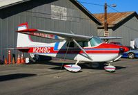 N2149G @ SZP - Starflight 1958 Cessna 182A @ Santa Paula Airport, CA - by Steve Nation