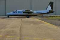 N55WJ @ SCK - Kingdom Management Co. 1977 Rockwell International 690B @ Stockton Municipal Airport, C - by Steve Nation