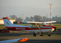 N1428V @ LVK - 1975 Cessna 172M visting from Lodi, CA @ Livermore Municipal Airport, C - by Steve Nation