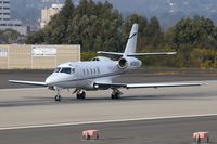 N790FH @ SMO - GC Air's 1991 IAI 1125 Westwind Astra beginning it's takeoff roll on RWY 21 enroute to Rogue Valley Int'l Medford (KMFR), Oregon. - by Dean Heald