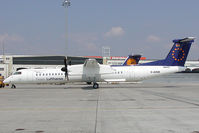 D-ADHB @ VIE - Augsburg Airways Dash 8-400 - by Yakfreak - VAP
