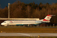 OE-LVF @ SZG - Austrian Arrows Fokker 100