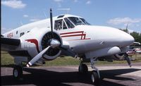 N954 @ KDPA - A fine looking Twin Beech