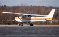 N48270 @ KASH - Older Cessna waiting to depart runway 32 - by Nick Michaud