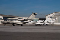 OE-FII @ VIE - Jet Alliance Cessna 525 Citationjet 2 line up OE-FUX, OE-FII and OE-FXX