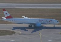 OE-LPD @ LOWW - Austrians new 777 just arrived from KPAE - by Peter Panzenböck