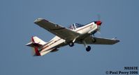 N8267E @ NTU - The Bulldog is up, and it looks like the man in the starboard seat is giving me the eye - by Paul Perry