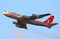 N707JT @ LAX - John Travolta's Jett Clipper Ella climbing out from RWY 25R enroute to Chicago O'Hare Int'l (KORD). - by Dean Heald