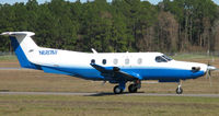 N687AF @ CRG - Taxiing after arrival.  This aircraft is used and co-owned by an eclectic group of llc's, corps and businesses. - by Sam Andrews