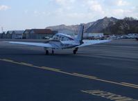 N6728F @ SZP - 1983 Beech B36TC BONANZA, Continental TSIO-520-UB Turbo Charged 300 Hp, taxi to Rwy 22 - by Doug Robertson