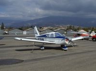 N7554W @ SZP - 1963 Piper PA-28-180 CHEROKEE, Lycoming O&VO-360 180 Hp - by Doug Robertson