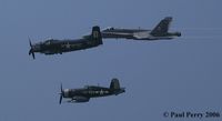N83JC @ NTU - 2006 Oceana Legacy Flight, with (near to far) N83JC, N23827, and 163761 - by Paul Perry