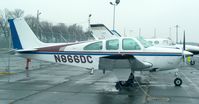 N866DC @ FRG - Bonanza For Sale on the Sheltaire Ramp... - by Stephen Amiaga