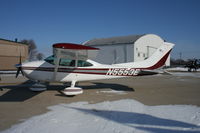 N5553E @ KRFD - Cessna 182