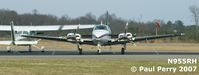 N955RH @ PVG - Head on with the Beech
