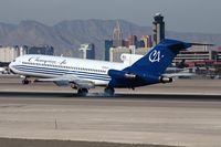 N295AS @ LAS - Champion Air N295AS touching down on RWY 25L.