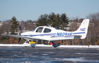 N609AE @ KASH - Nick Michaud - by SR-22 ready to go on 32