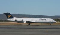 VH-FWI @ YPTH - Fokker F28 Mk 0100
