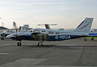 G-MDCA @ EGHH - Piper Seneca V - by Les Rickman