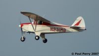 N231MB @ PVG - Piper in the pattern, getting in some practice, of course - by Paul Perry