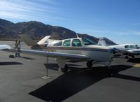N1539Z @ SZP - 1961 Beech P35 BONANZA, Continental IO-470-N 260 Hp - by Doug Robertson