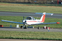 G-BNSL @ EGCC - Piper Tomahawk - by David Burrell
