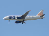 N495UA @ MCO - Ted - by Florida Metal