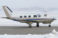 N383SA @ YXU - Taxiing to ESSO on Ramp III. - by topgun3