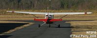 N72FB @ PVG - Leaving the confines of the hangar area