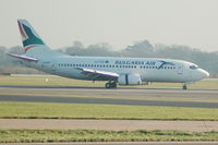 LZ-BOT @ EGCC - Bulgaria Air - Landing - by David Burrell