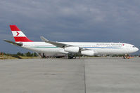 OE-LAK @ VIE - Austrian Airlines Airbus 340-300 - by Yakfreak - VAP
