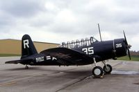 N70035 @ KCID - BT-15 42-42111 - by Glenn E. Chatfield