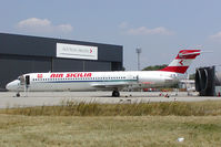 OE-LML @ VIE - Air Sicilia MD87