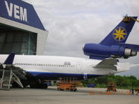 N288UP @ SBGL - Former Varig MD-11 getting reg change at VEM, Rio de Janeiro. Brazil reg gone a hour later. - by John J. Boling