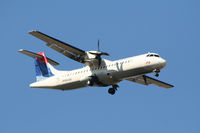 N641AS @ ATL - On final for Runway 9R - by Michael Martin