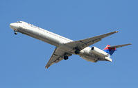 N913DL @ ATL - On final for Runway 26L - by Michael Martin