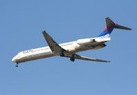 N913DL @ ATL - Over the numbers of 26L - by Michael Martin