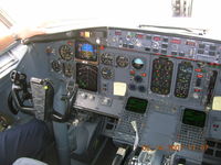 N922AV @ SBGL - Captains panel light test - by John J. Boling