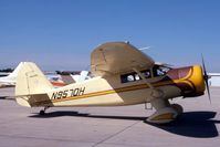 N9570H @ KDPA - Stopping over on the way to new owner in England, ex AT-19 43-44094 - by Glenn E. Chatfield
