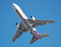 N358FE @ KBDL - SWEET to see MD-10 at BDL! - by Nick Michaud