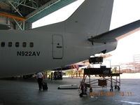 N922AV @ SBGL - New APU. VEM hangar, Rio de Janeiro - by John J. Boling
